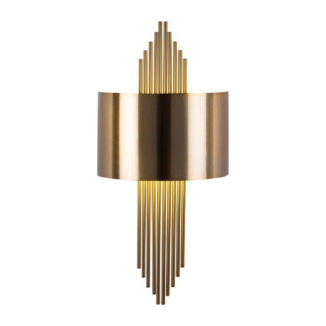 Wandleuchte 1-flammig Bronze Gold Metall Andes