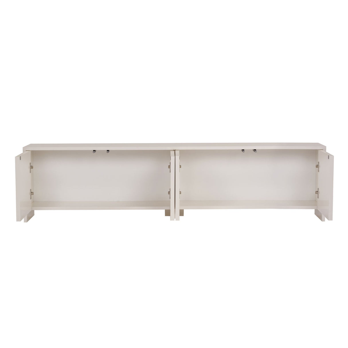 Aurelia TV-Schrank creme 180 cm Melaminbeschichtetes Holz