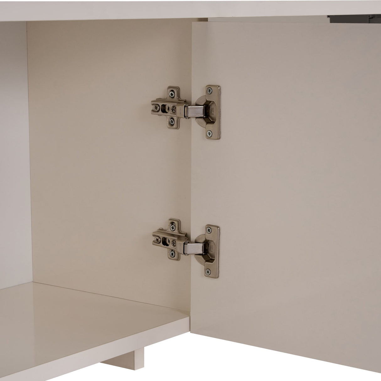 Aurelia TV-Schrank creme 180 cm Melaminbeschichtetes Holz