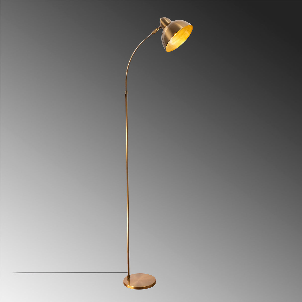 Bodenlampe Bronze Metall Bane