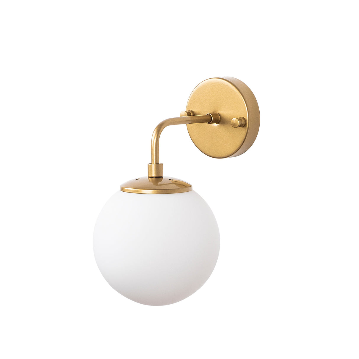Wandleuchte Gold Glas Elio