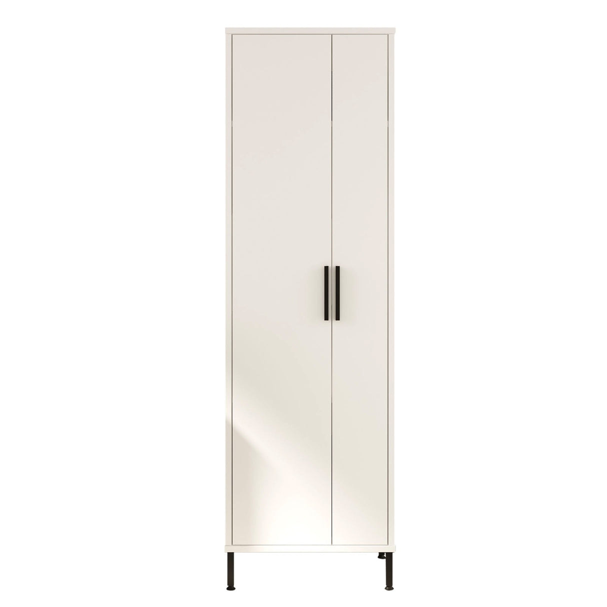 Wandschrank Ithaca weißes Melamin 50,4x165x35,7 cm