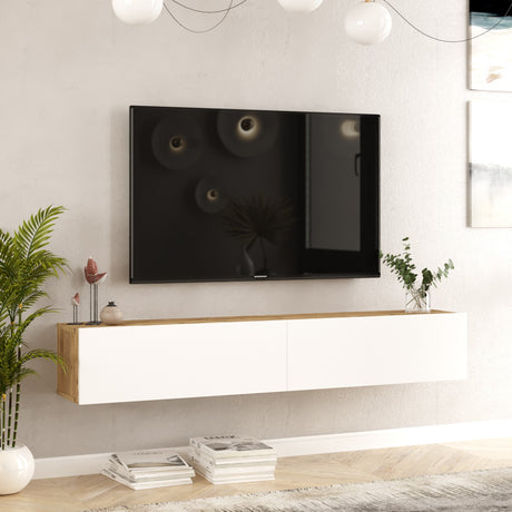 TV -Möbel Turin Atlantic Pine mit Melamin 180x29.6x31,6 cm