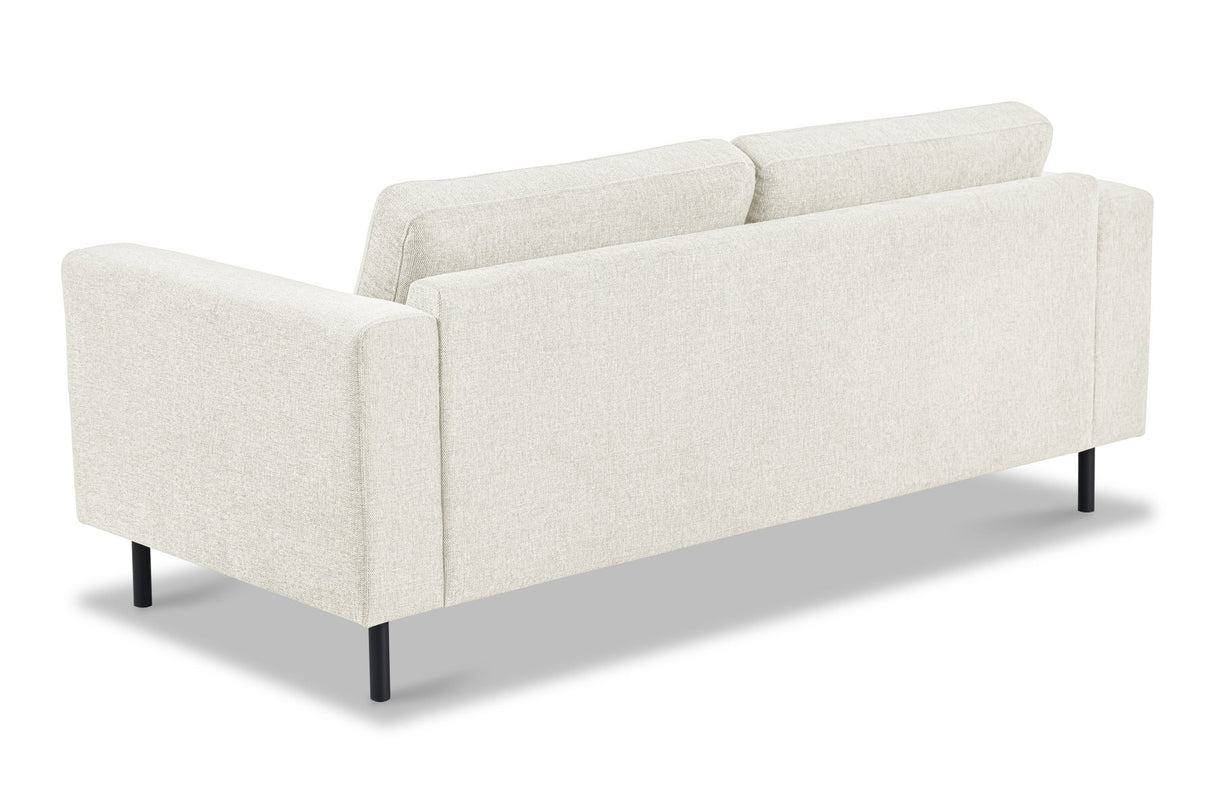 Modernes 2,5-Sitzer-Sofa Beige Stoff Aniko 183x90x78 cm