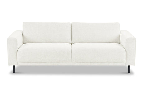 Modernes 3-Sitzer-Sofa Beige Stoff Aniko 213x90x78 cm