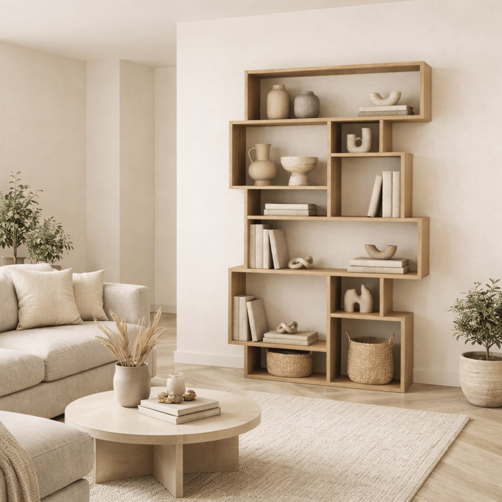 Bücherregal Karmato Sonoma Eik Melamine 96x168.5x25,5 cm