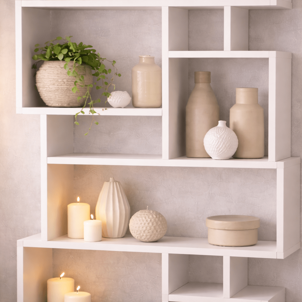 Bücherregal Karmato White Melamin 96x168.5x25,5 cm