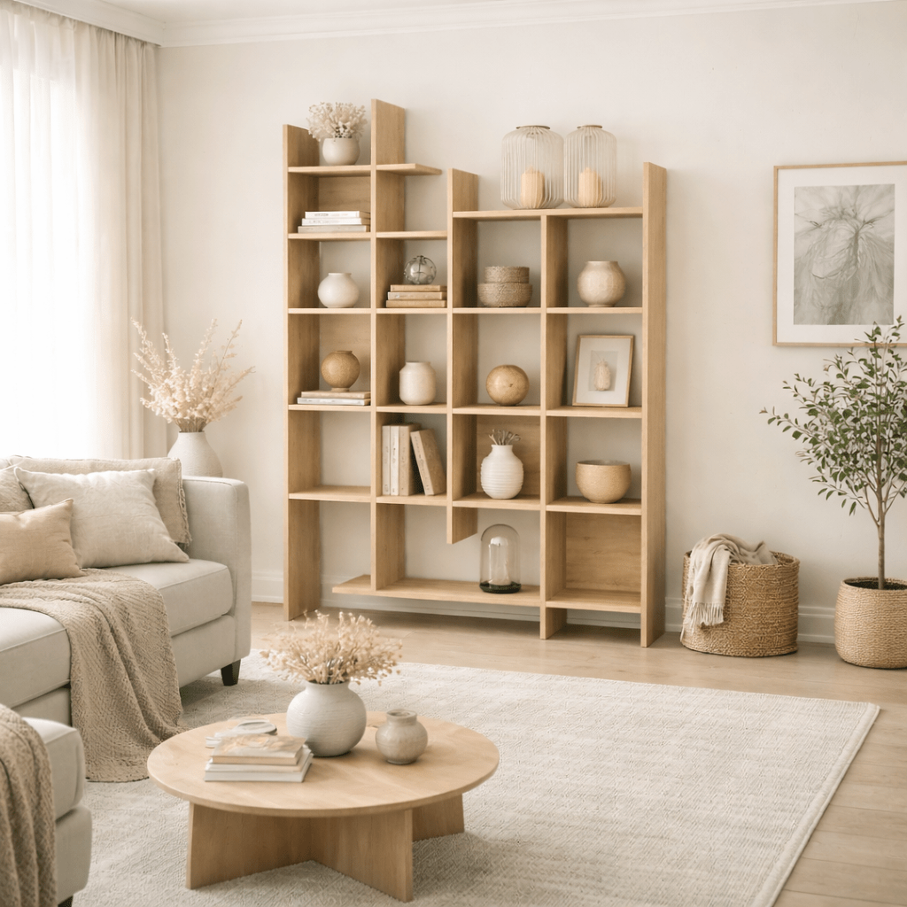 Bücherregal Mash Melamin 122x188x25,5 cm