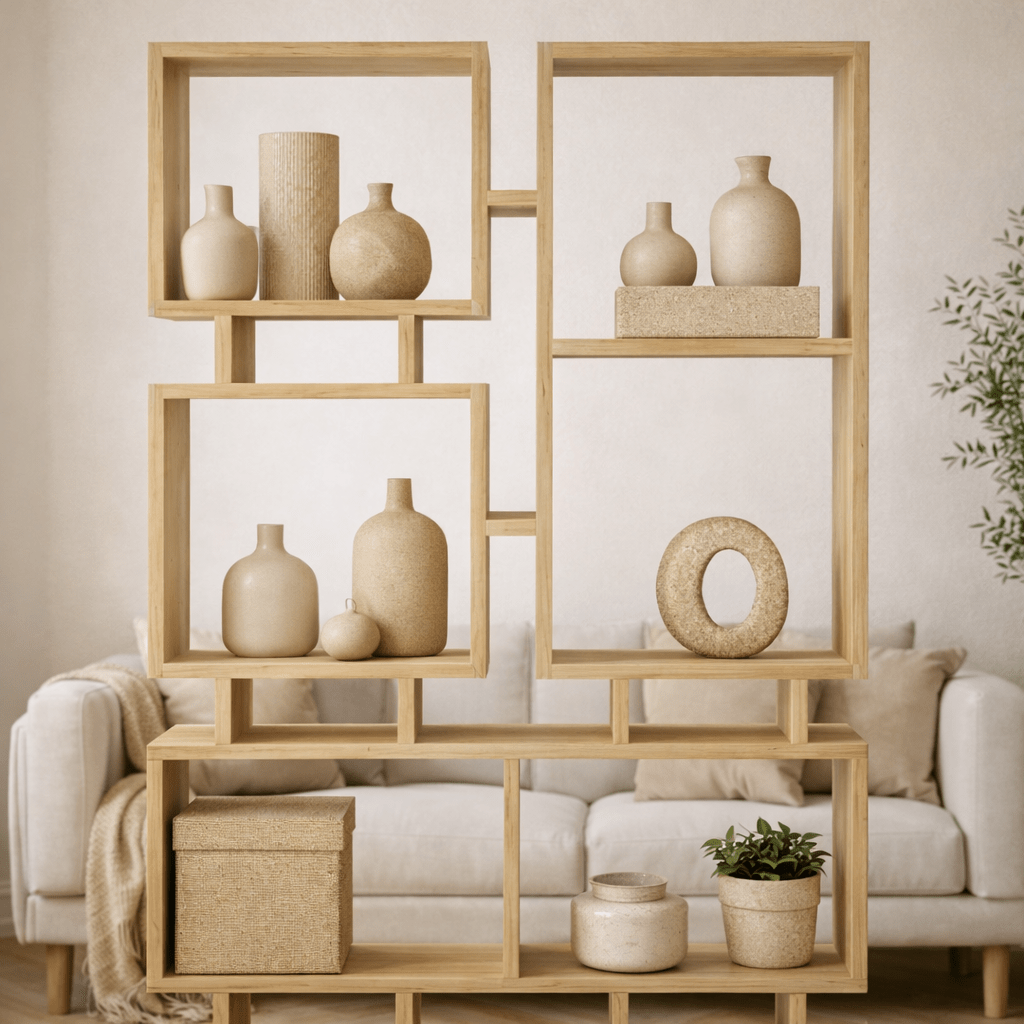 Bücherregal Schiene Eik Melamine 79x166.5x24 cm