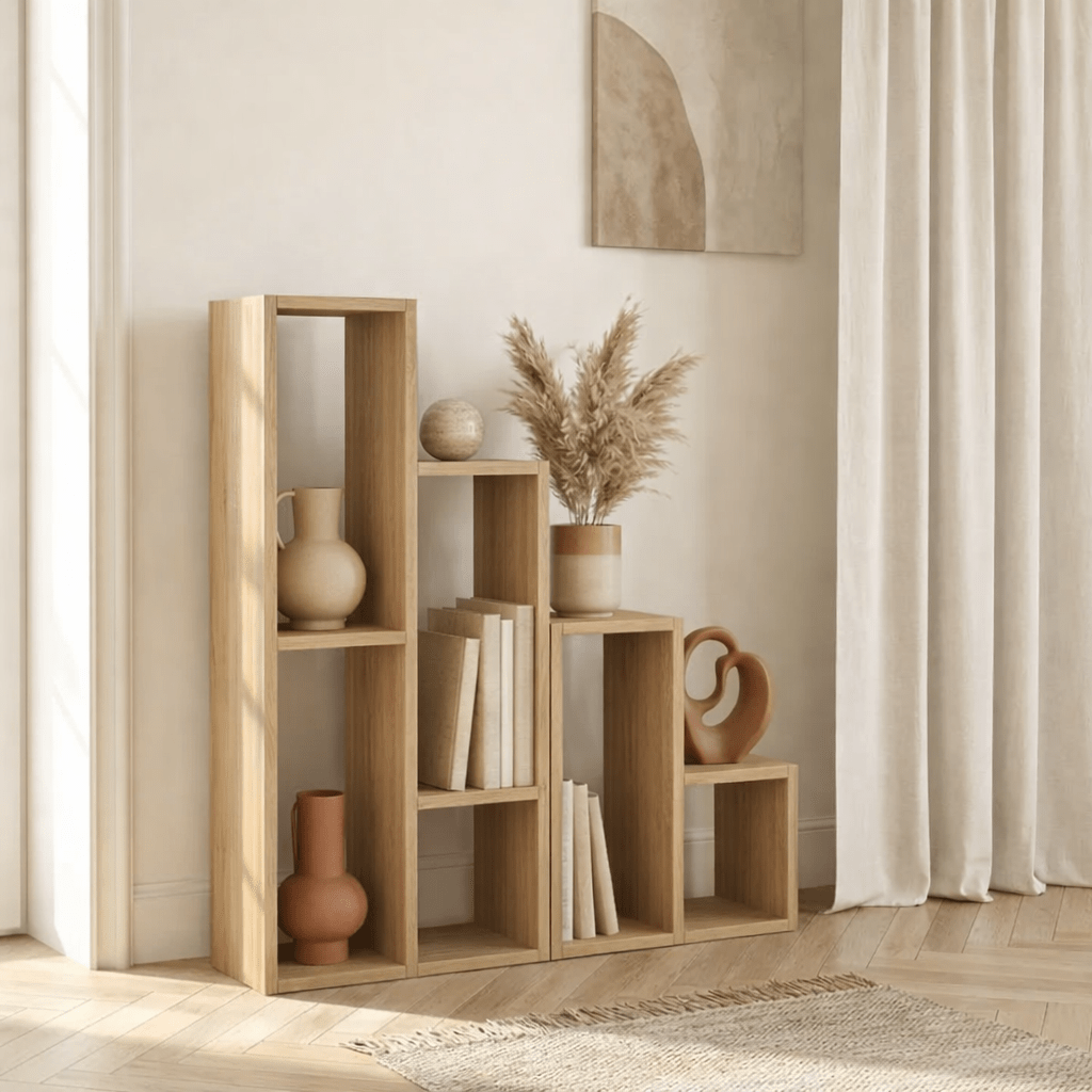 Bücherregal Sule Eik Melamine 42x89x20 cm