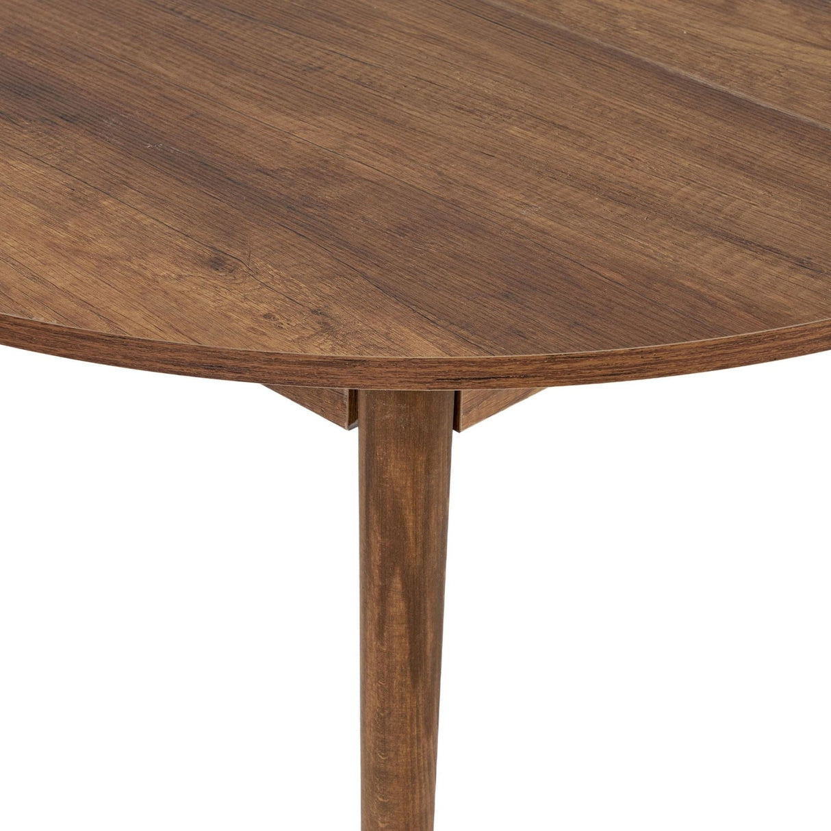 Rechteckiger Esstisch in Walnuss Melamin 180x89,5x75 cm - Linova