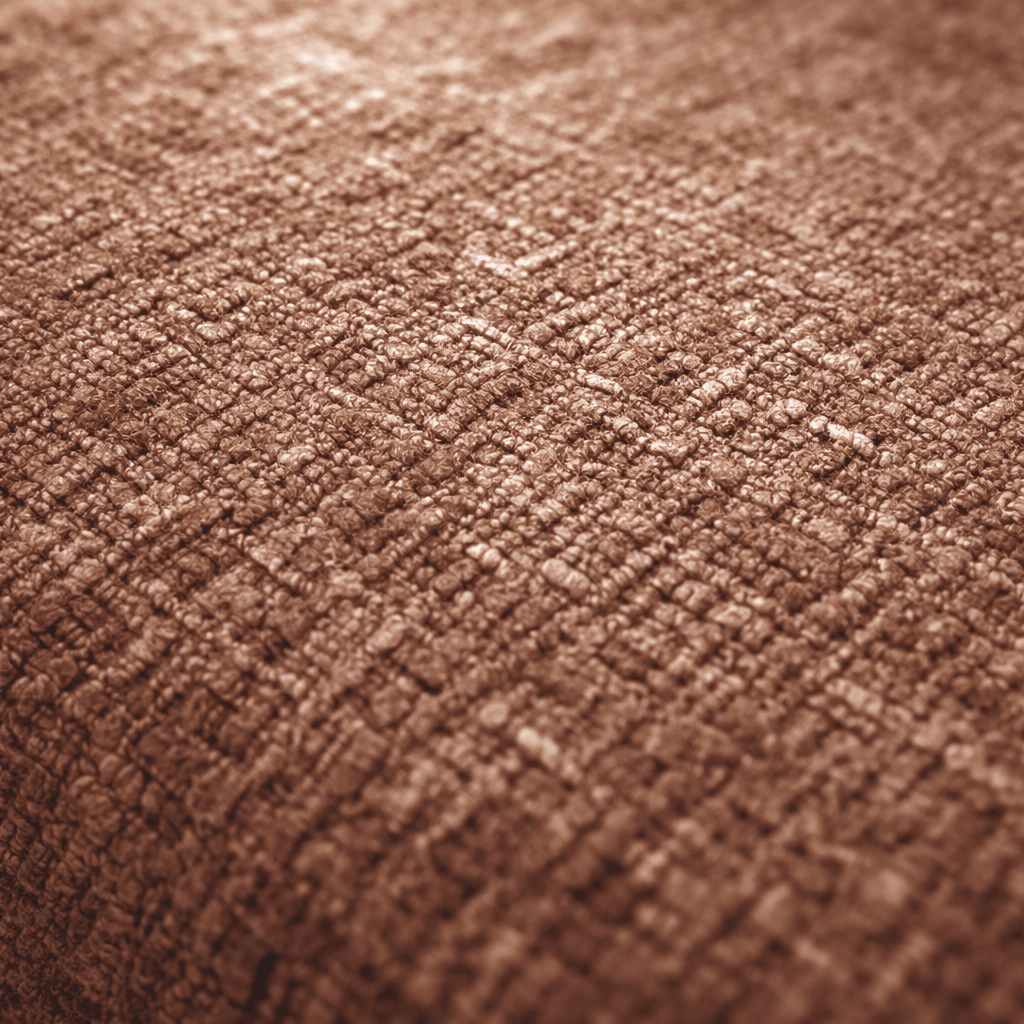 Ecksofa aus Kupfer-Chenille-Stoff – 292 x 169 cm – Shane – links