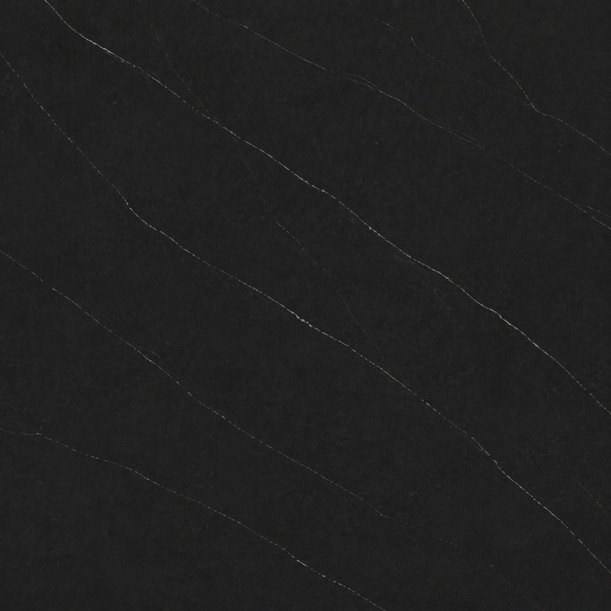 Kleiner Esstisch Walnuss mit schwarzem Melamin – 110 cm – mit Stauraum – Kara