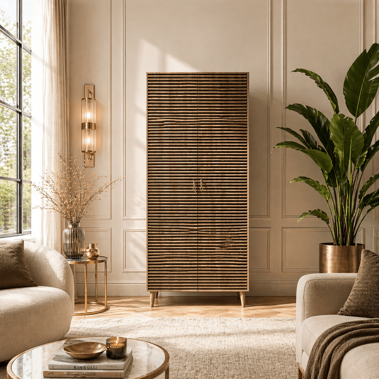 Garderobe Stille Sonoma Eik Melamine 90x192x52 cm