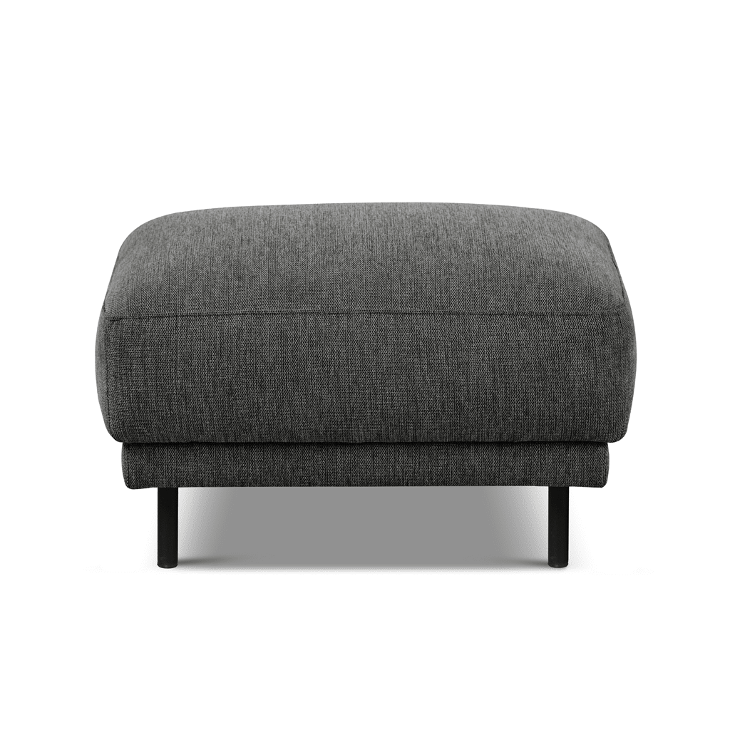 Modernes 3-Sitzer Ecksofa Rechts Anthrazit Stoff Aniko mit Liege 240x197x78 cm