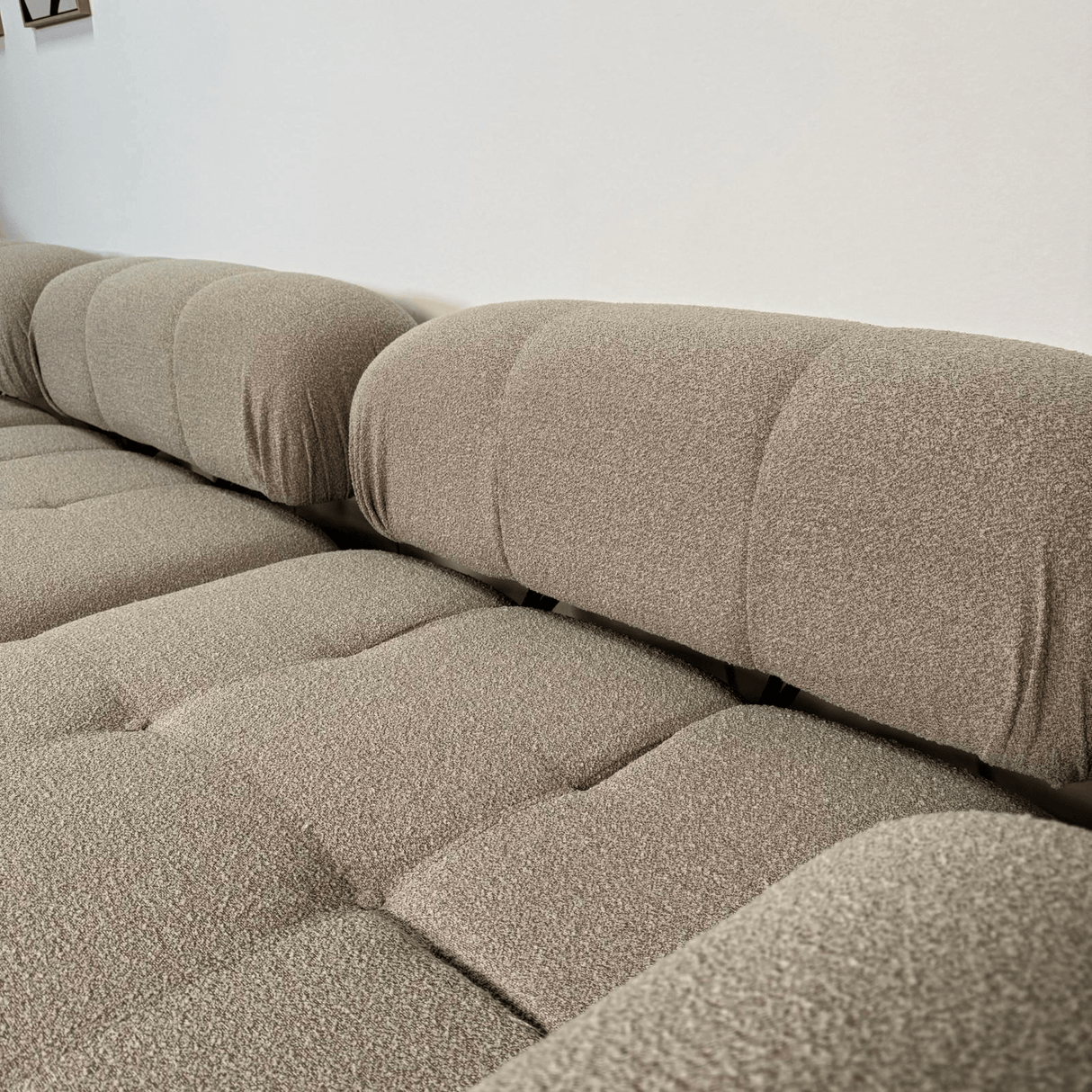 Modulare Bank 3-Sitzer Doeblo Beige