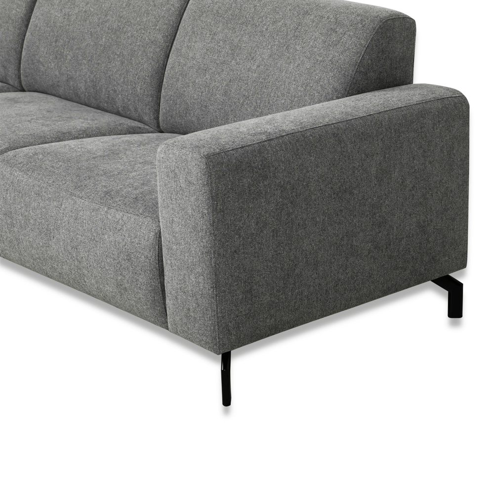 Industrielles Ecksofa Verona Stoff