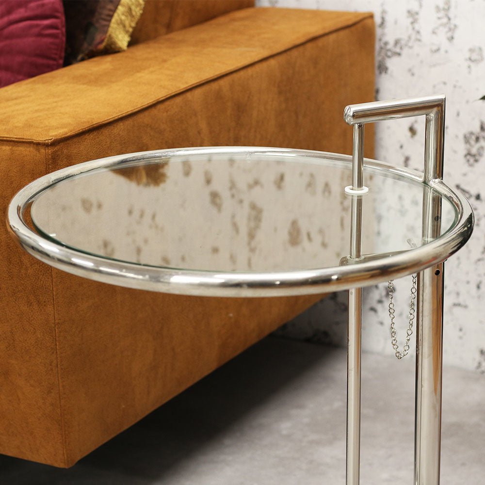 Beistelltisch Taffy Dimehouse Silber LxBxH 60x60x50 Glas Stimmungsvolles Fotodetail