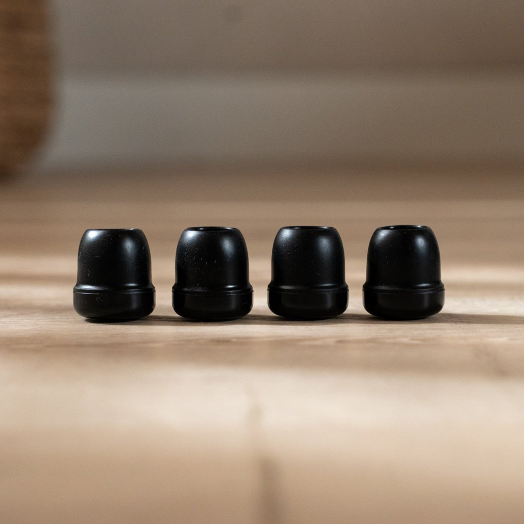 Bodenschutz - Teppich L - rund schwarz 19-25 Schwarz