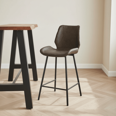 Barkruk taupe - Dimehouse