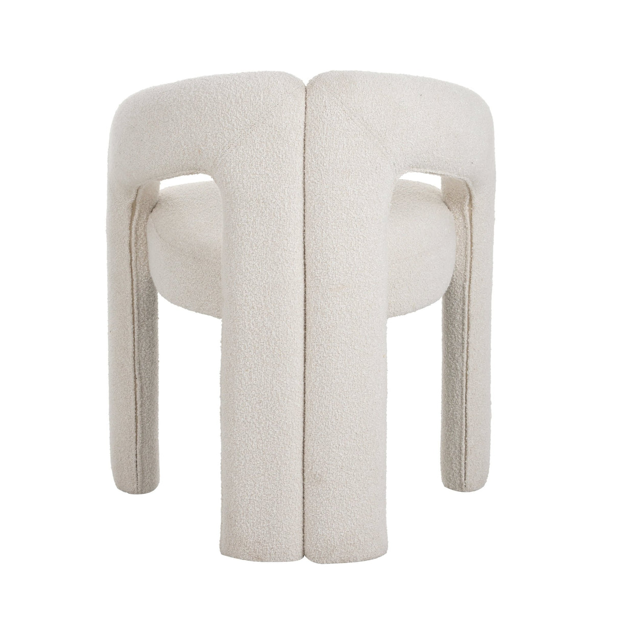 Design Esszimmerstuhl Ivor Bouclé Maro - Vollständig Stoff 