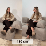 Modulare Bank 2-Sitzer Doeblo Beige