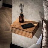 Avela XS Nachttisch 1 Schublade massiv Akazie Set von 2 