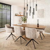 Esstisch Sable 215 cm - Mangoholz Sand 