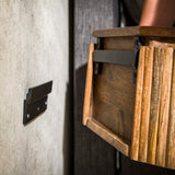 Mango Nachttisch rund 1 Schublade - Sand 