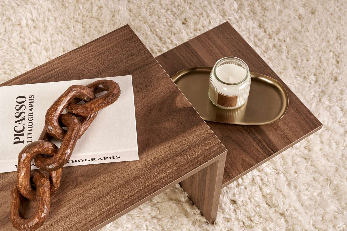 Couchtisch Walnuss Melamin Eterna 
