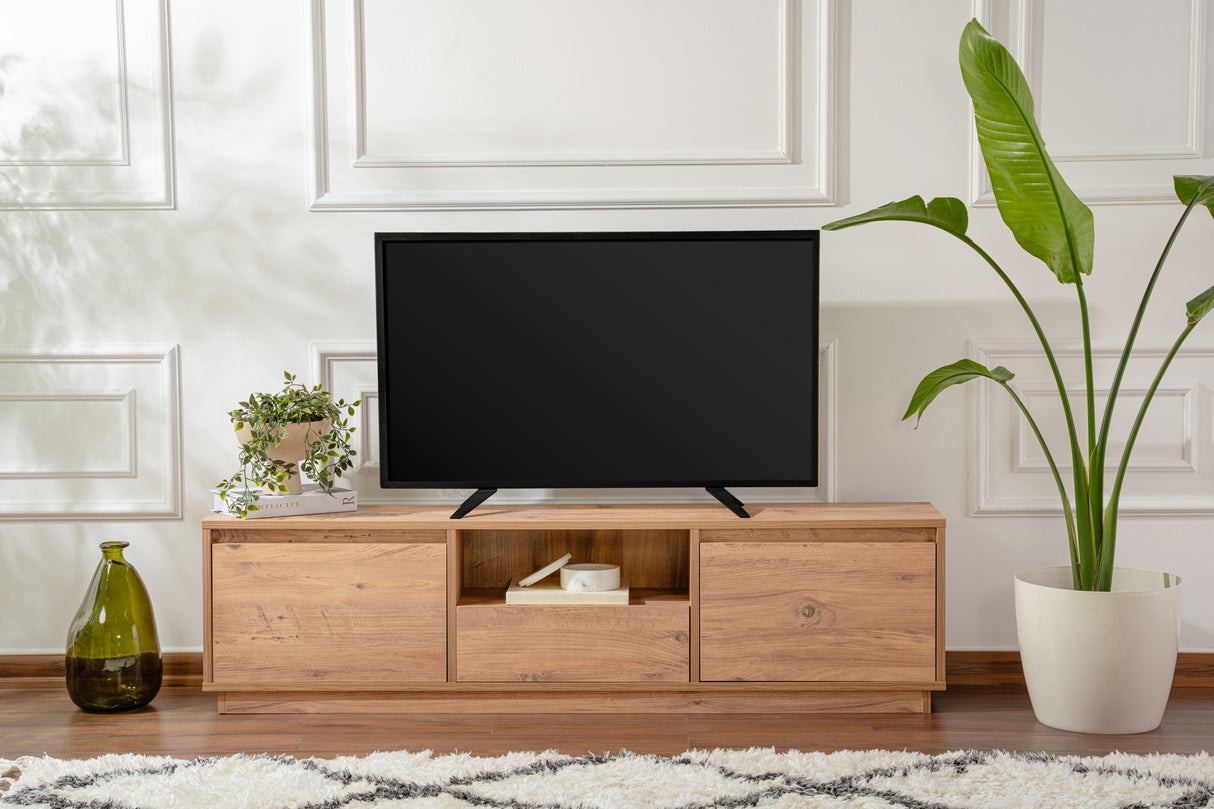 TV -Möbel Vanguard Atlantic Pine Melamin 160x42x29.5 cm