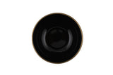 TY040424F650A841600MAET600 Schwarzgold, 100 % KERAMIK-STEINZEUG, 27 cm breit