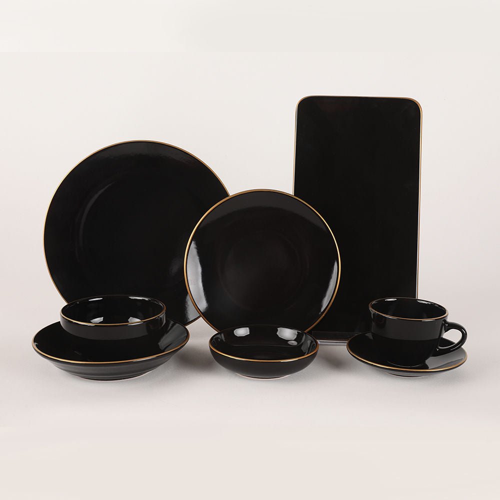 TY040044F650A841600MAGD100 Schwarz, 100 % KERAMIK-STEINZEUG, 27 cm breit