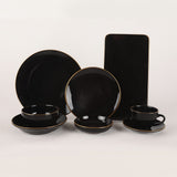 TY040044F650A841600MAGD100 Schwarz, 100 % KERAMIK-STEINZEUG, 27 cm breit