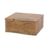 Zwevend nachtkastje 1 lade zandkleur mangohout Oona