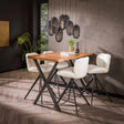 Stehtische - Industrie Bartisch Kevin 140 cm Kreuzbein - Dimehouse