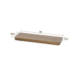 Wandplank Acacia Drift Brown 60 cm - Massief Hout