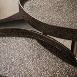 Luna Triangle Couchtisch-Set 2 Bronze 80x60 cm 