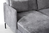 3-Sitzer-Ecksofa Lana