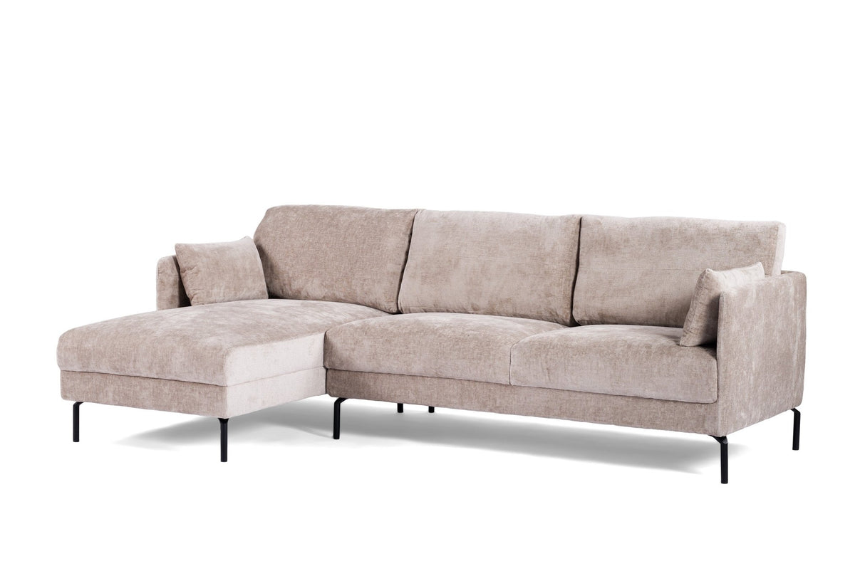 3-Sitzer-Ecksofa Lana