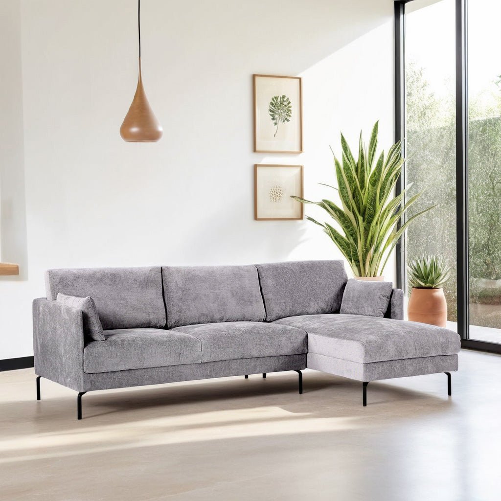 3-Sitzer-Ecksofa Lana