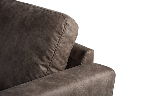 3-Sitzer Ecksofa Callum Stoff taupe links