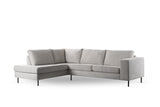 3-Sitzer Ecksofa Espen Stoff beige links