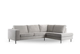 3-Sitzer Ecksofa Espen Stoff beige rechts