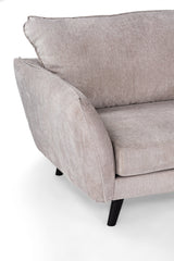 3-Sitzer-Ecksofa Saga beige