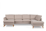 U-Sofa Ayla beige