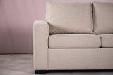 Ecksofa Caleb Stoff beige