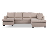 U-Sofa Jona Stoff beige