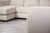 Ecksofa Lyo Stoff Beige