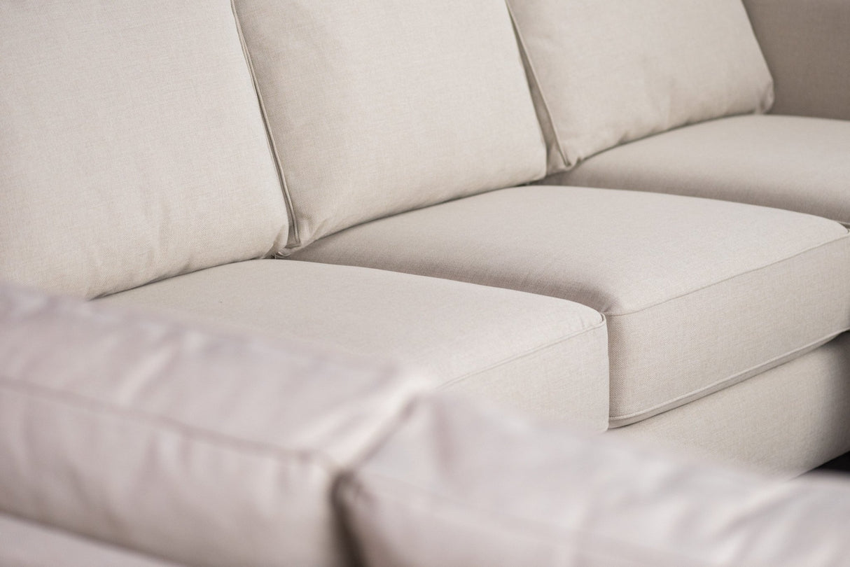 Ecksofa Lyo Stoff Beige